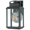 Prostokątna lampa ścienna Byron QZ-BYRON-S-GR IP44 na zewnątrz grafit