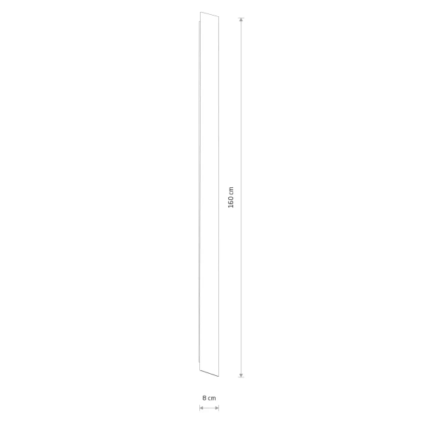 Salonowa ścienna lampa COMMA 11882 LED 34W 3000K listwa biała