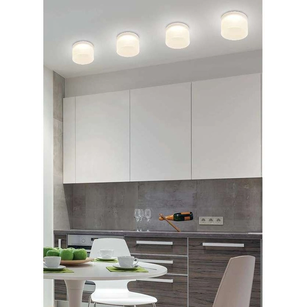 Wpust lampa sufitowa 2273679 okrągła podtynkowa tuba downlight biała