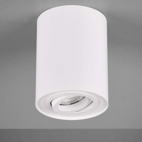 Sufitowa lampa regulowana Cookie 612900131 biała tuba do kuchni