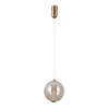 Zwisająca lampa Butero PND-34359-M-HBR-AMB LED 9W 3000K złoty bursztyn