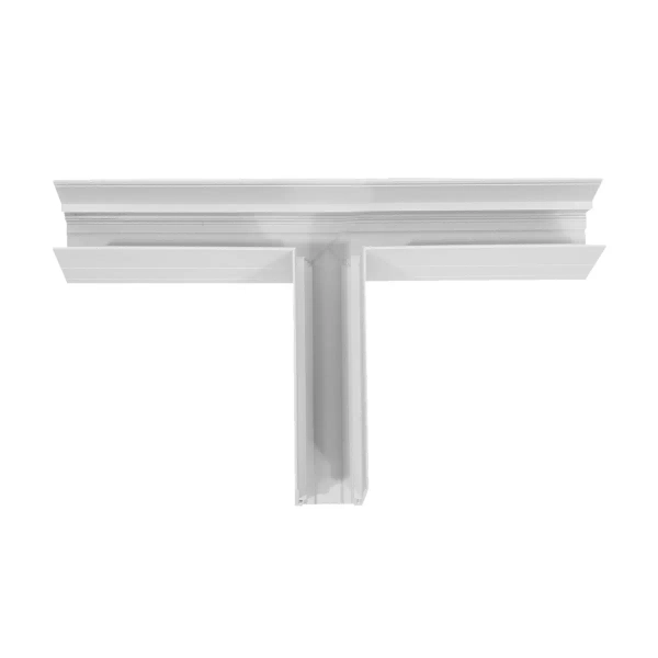 Natynkowy łącznik-T do szynoprzewodów magnetycznych 1231 biały