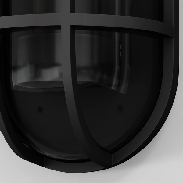 Ścienna lampa zewnętrzna loftowa IP65 grafitowy Candle OUTLET