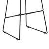 Krzesło barowe Dot bar MH-006H-B-H75 Moos hoker loftowy czarny outlet
