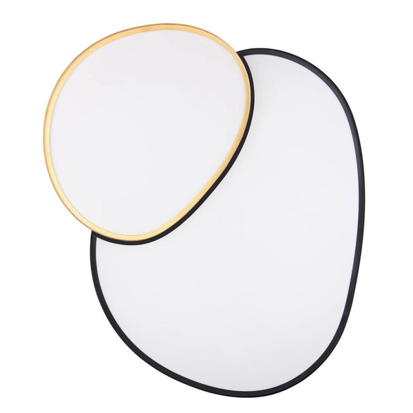 Ściemniany plafon Rise 647519280 LED 51W 2700-6500K złota czarna biała