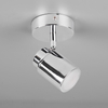 Reflektorek ścienny z regulacją BRISA DL106880400 IP44 srebrny