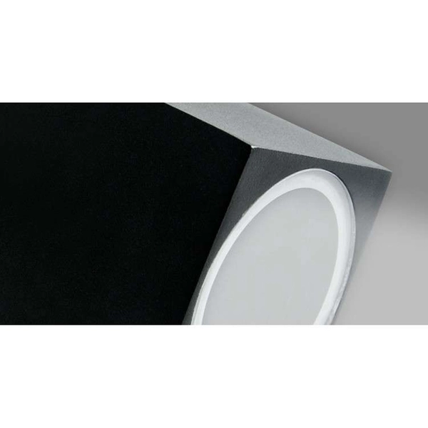 Elewacyjna LAMPA ogrodowa BOSTON 303325 Polux ścienna OPRAWA kostka zewnętrzna KINKIET metalowy na taras IP44 outdoor czarny