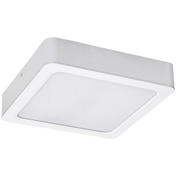 Kwadratowy plafon salonowy Shaun 3174 LED 12W 4000K nowoczesny biały