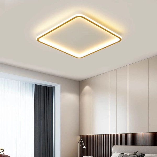 Plafon Cerchio ABR-PLK-40W-60CM-CCT Abruzzo LED 40W 3000-6000K biały złoty