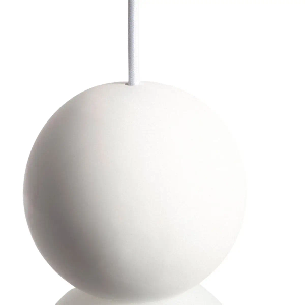 Cementowa lampa wisząca Dizzaro ABR-LWSM-DIZZ3 kulista bule balls białe