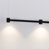 Podłużna lampa wisząca na belce PISCO LE44354 LED 21W 3000K czarna