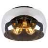 Sufitowa lampa loft OLIVIA 45101/40/65 Lucide przydymiony czarny