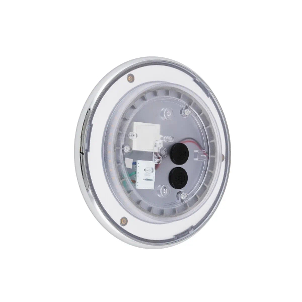 Okrągły kinkiet ASTRA chrom 11940 1xLED 8W 3000K IP65 zewnętrzny