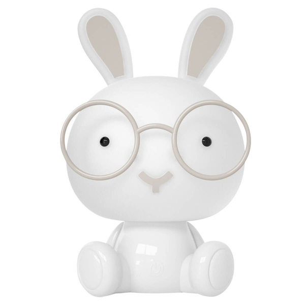 Lampka nocna dziecięca KRÓLIK 325631 z funkcją RGB animals biała