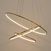 Ledowa lampa wisząca Ring Slim MSE1501100161 Moosee 50W 3000K z pilotem złota