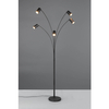 Sypialniana lampa podłogowa VANTOS DL532412400 Trio metalowa czarna