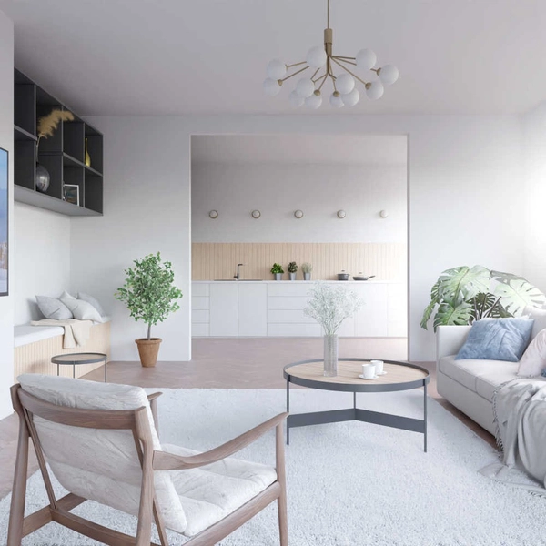 Modernistyczna LAMPA wisząca CAPE TOWN P12049BR Cosmolight szklane kule do jadalni mosiądz