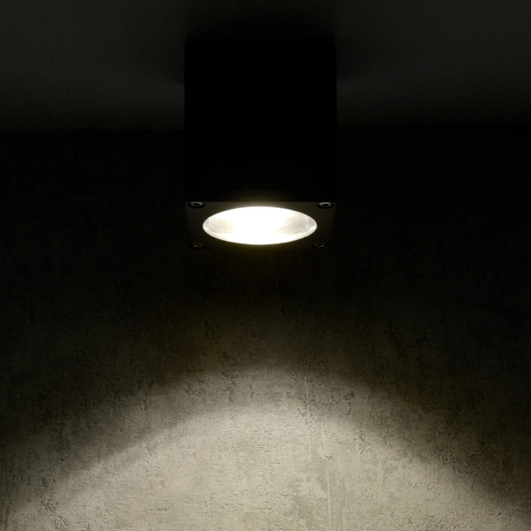 Oprawa ogrodowa kinkiet Morris 323255 Polux downlight na elewację czarny