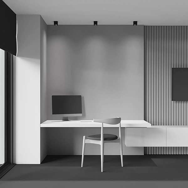 Kwadratowa lampa sufitowa Alfa C065CL-L12B3K-D LED 12W 3000K oprawa czarna