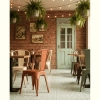 Krzesło PARIS czarne 5900168835863 wys. 86 cm do jadalni