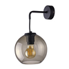Loftowy kinkiet szklany Vetro 9132 kulista lampa przydymiona