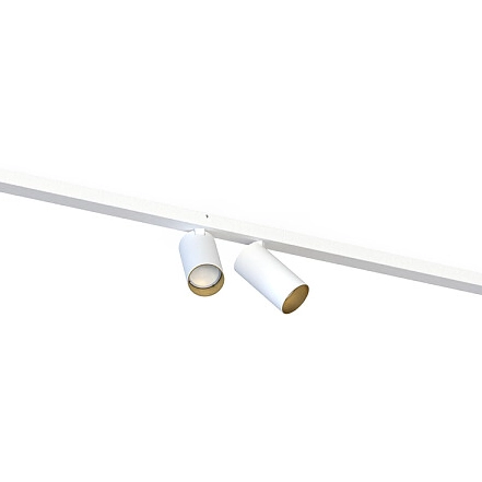 Lampa sufitowa do garderoby Mono 7777 ruchome tuby metalowe białe