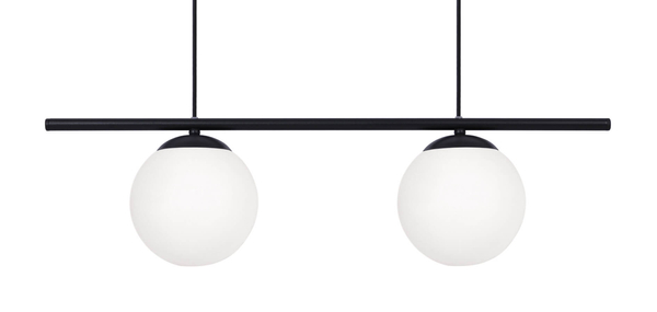 Wisząca lampa Arton K-4965 loftowa nad stół biała czarna