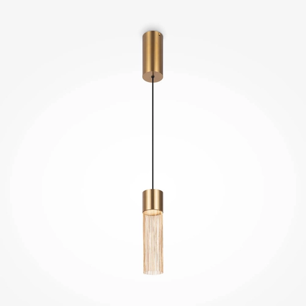 Wisząca lampa Imaginary MOD190PL-L5G3K Maytoni LED 5W 3000K salonowa złota