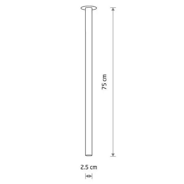 Podtynkowa lampa sufitowa Laser 10908 do kuchni punktowa biała