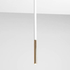 Tuba do salonu STICK 1067PL_G_L Aldex sufitowa lampa metalowa biała
