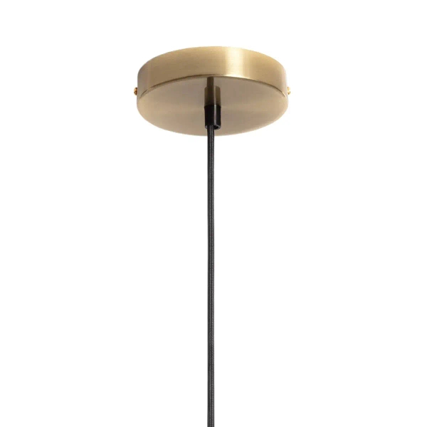 Szklana lampa wisząca Niko ABR-LWS-C-NIK owalna do salonu przydymiona