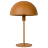 Stojąca LAMPKA stołowa SIEMON 45596/01/44 Lucide biurkowa LAMPA metalowa kopuła żółta