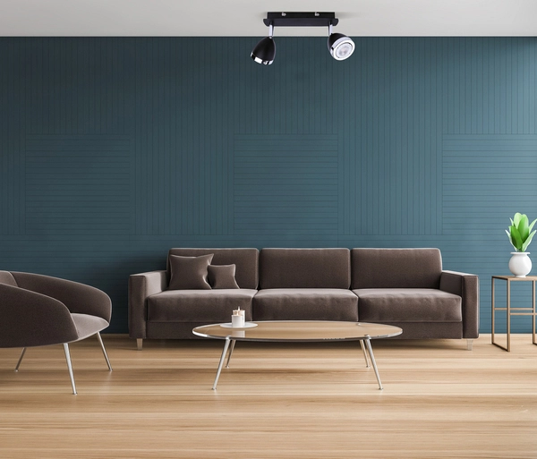 Downlight LAMPA sufitowa CALASA SPL-9372-2A BL Italux regulowana OPRAWA metalowe reflektorki czarne chrom