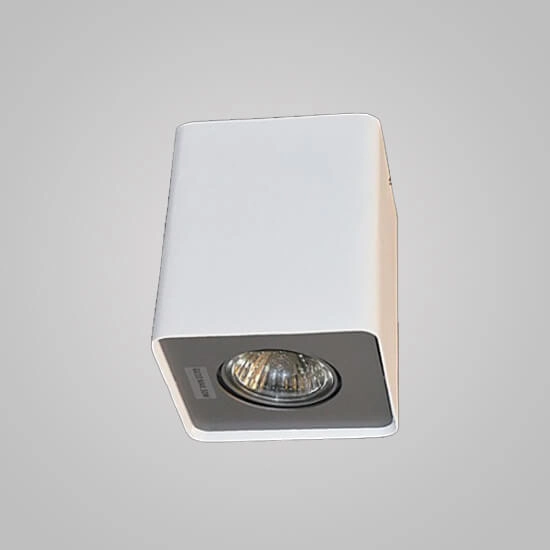 Ruchoma lampa sufitowa Nino AZ0598 salonowa biała srebrna