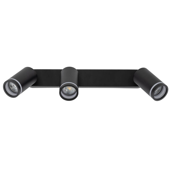 Sufitowa lampa do jadalni Jet 6914 tuby regulowana metalowa czarna
