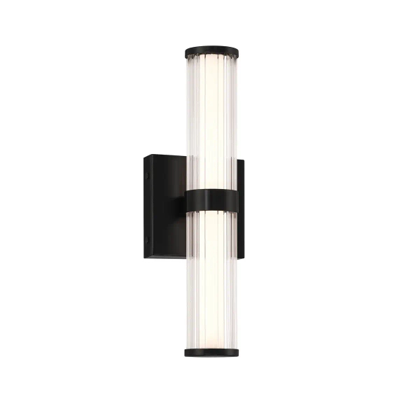 Łazienkowy kinkiet Fayton QN-FAYTON-S-BK LED 14W 3000K IP44 rurka czarny