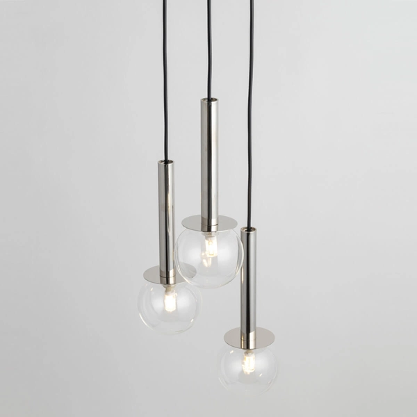 Kaskadowa lampa wisząca Daisy 40752 Sigma kaskada srebrna przezroczysta