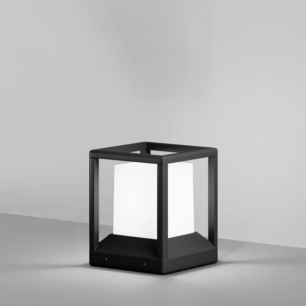 Ogrodowa lampa stojąca Trim O455FL-01GF1 Maytoni IP65 loftowa grafitowa
