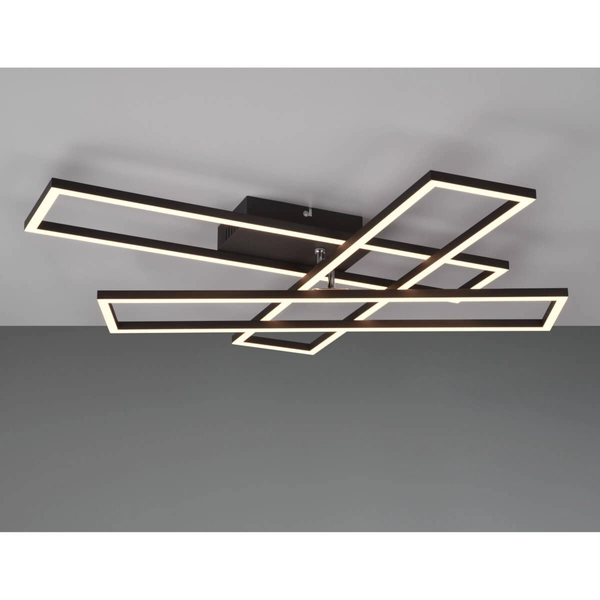 Plafon Corso R64423132 RL Light LED 36W 2700-6000K geometryczny czarny