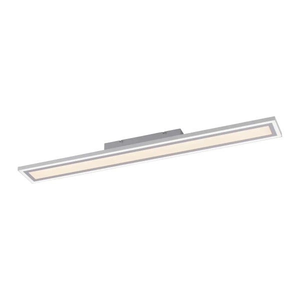 Prostokątna lampa sufitowa EDGING biała 14853-16 1xLED 35W 2700-5000K sterowana pilotem