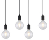 Wisząca lampa Auston 15439-4 kuchenna nad wyspę drewno