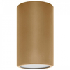 Metalowy donwlight sufitowy 137623620675 tuba do holu złota