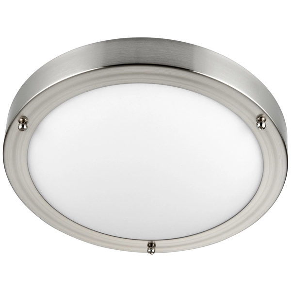 Plafon sufitowy do łazienki Portico 12421 Saxby IP44 nikiel