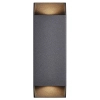 Elewacyjna lampa góra-dół NICO 2218221003 metalowa IP54 czarny