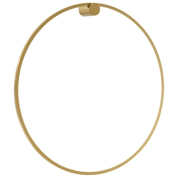 Okrągły kinkiet do łazienki Saturno ML8853 Milagro LED 46W 4000K IP44 złoty