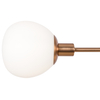 Modernistyczna LAMPA wisząca ERICH MOD221PL-05G Maytoni metalowa OPRAWA szklane kule ZWIS molekuły mosiądz