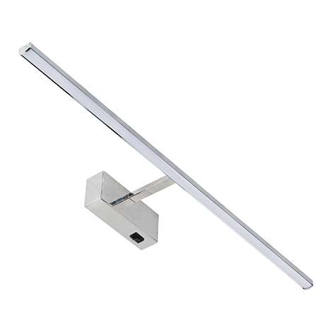Kinkiet LAMPA ścienna KANARYA 03576 Ideus metalowa OPRAWA listwa LED 12W 4000K nad lustro chrom