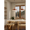 Jadalniana lampa zwisająca Will R30421062 RL Light miedziana