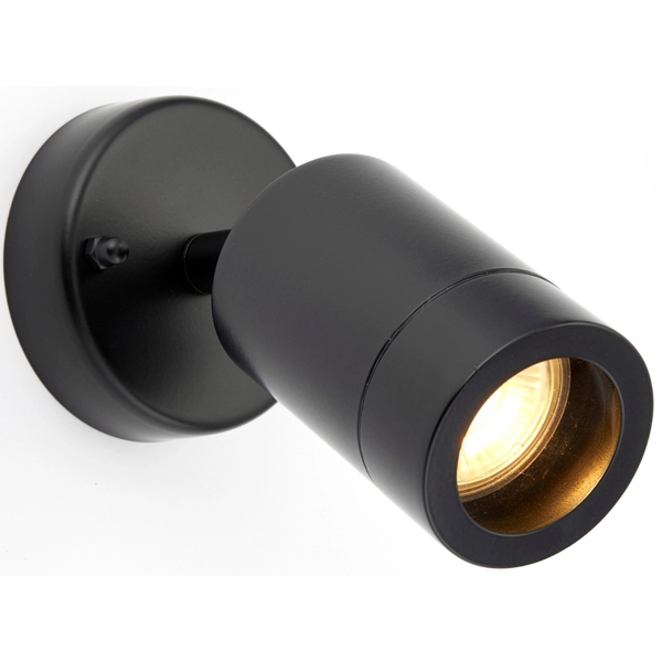 Lampa ścienna Palin 75436 Saxby regulowana do łazienki IP44 czarna