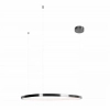 Wisząca lampa ring CAYENNE czarna P0662D 1xLED 37W 3000K pierścień